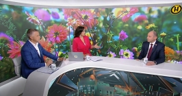 Генеральный директор государственного производственного объединения по топливу и газификации «Белтопгаз» Алексей Кушнаренко в программе «Наше утро» на ОНТ