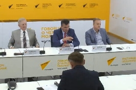 Андрей Русакович принял участие в видеомосте Москва — Минск на тему: "Интеграция Беларуси и России: время стратегических решений".