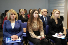Член Совета Республики Л.Сапего приняла участие в пленуме Гомельской областной организации Белорусского профсоюза работников здравоохранения