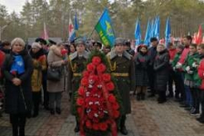 Член Совета Республики А.Неверов принял
участие в митинге-реквиеме
