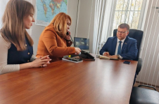 Член Совета Республики О.Иванов провел прямую телефонную линию и личный прием граждан в Скидельском горисполкоме