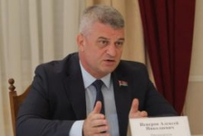 Член Совета Республики А.Неверов встретился с профсоюзным активом Добрушского района
