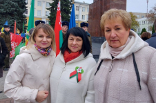 Член Совета Республики Т.Абель приняла участие в праздничных мероприятиях, посвященных 105-летию ВЛКСМ