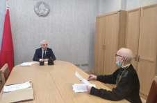 Член Президиума Совета Республики С.Рачков провел личный прием граждан