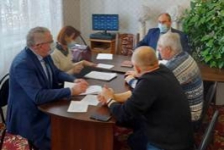 Член Совета Республики В.Маркевич принял участие в заседании сельисполкома