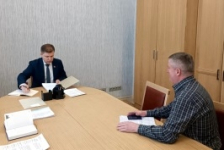 Член Президиума Совета Республики С.Сивец провел личный прием граждан