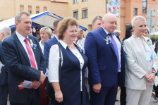 Член Совета Республики В.Полищук принял участие в Х региональном фестивале народного творчества, народных промыслов и ремесел «Дрыбінскія таржкі»