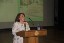 Член Совета Республики И.Сачковская приняла участие в отчетно-выборной конференции Пинской ГО ОО БРСМ