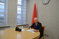 Член Президиума Совета Республики С.Рачков провел личный прием граждан