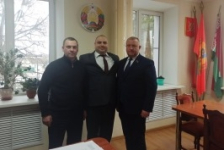 Член Совета Республики О.Дьяченко провел рабочую встречу с руководством филиала «Могилевское производственное управление» Чаусский район газоснабжения
