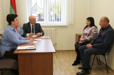 Член Совета Республики А.Жамойда посетил Дятловский район