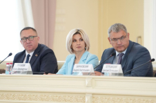 Член Совета Республики К.Пантюхова приняла участие в заседании Гомельского облисполкома