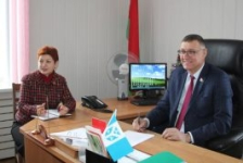 Член Совета Республики А.Шолтанюк принял участие в заседании президиума Жабинковского районного Совета депутатов