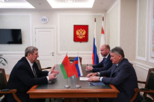 Член Президиума Совета Республики М.Русый встретился с заместителем Председателя Совета Федерации Ю.Воробьевым