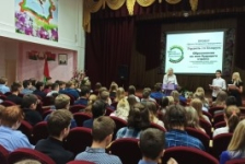 Член Совета Республики К.Капуцкая провела мероприятие в рамках образовательно-информационного проекта «ШАГ»