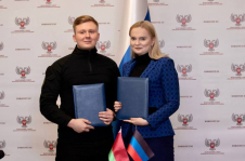 Молодежный совет (парламент) при Национальном собрании Республики Беларусь и Молодежный парламент Донецкой Народной Республики подписали Соглашение о сотрудничестве