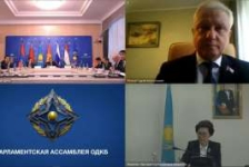 Член Президиума Совета Республики С.Рачков принял участие в совещании председателей комитетов парламентов государств — членов ОДКБ, к предмету ведения которых относятся вопросы международных отношений