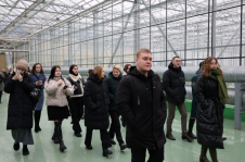Член Совета Республики А.Багель встретился с участниками слета молодых специалистов Могилевской области в ОАО «Рассвет им. К.П.Орловского»