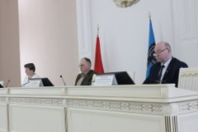 Член Совета Республики О. Слинько принял участие в заседании сессии Мозырского районного Совета депутатов