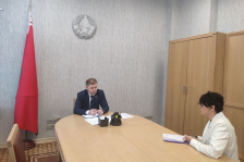 Член Президиума Совета Республики С.Сивец провел личный прием граждан