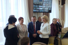 Член Совета Республики К.Пантюхова приняла участие в заседании Гомельского областного исполнительного комитета