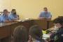 Член Совета Республики Феликс Яшков вручил лучшим сотрудникам Кравцовского таможенного поста нагрудные знаки «За ўклад у забеспячэнне эканамічнай бяспекі»