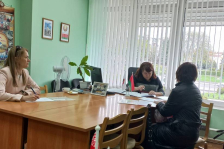 Член Совета Республики И.Сачковская провела личный прием граждан и «прямую телефонную линию»