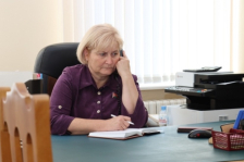 Член Савета Рэспублікі Э.Сарока правяла прыём грамадзян