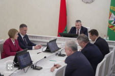 Член Совета Республики Е.Зенкевич приняла участие в заседании Гомельского облисполкома