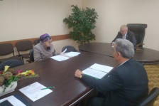 Член Совета Республики Г.Протосовицкий провел прием граждан в Столинском районе