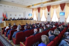 Член Совета Республики К.Капуцкая приняла
 участие в заседании Молодечненского райисполкома
