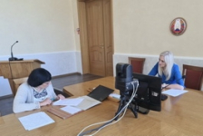 Член Совета Республики К.Капуцкая 
поздравила медиков с Днем медицинских работников 
