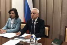 Члены Президиума Совета Республики С.Рачков и И.Старовойтова провели совещание по вопросам организации каникулярной профориентационной школы «За безопасность!»