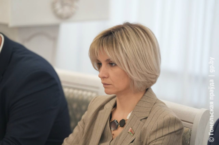 Член Совета Республики К.Пантюхова приняла участие в заседании Гомельского облисполкома