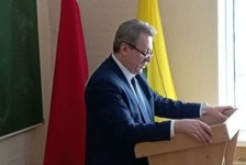 Член Совета Республики В.Полищук принял участие во встрече с трудовым коллективом УКПП «Коммунальник»