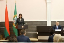 Председатель Совета Республики Н.Кочанова провела встречу с председателями городского и районных Советов депутатов, исполнительных комитетов Гомельской области, главами администраций районов Гомеля