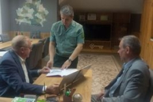 В.Лискович посетил Гродненское государственное производственное лесохозяйственное объединение