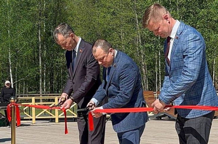 Член Совета Республики Э.Гаврилкович принял участие в открытии городского парка Член Совета Республики Э.Гаврилкович принял участие в открытии городского парка
