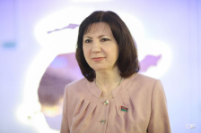 Наталья Кочанова провела встречу с активом БСЖ Московского района г. Минска
