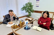 Член Совета Республики А. Карпицкий провел прямую телефонную 
линию и прием граждан 
