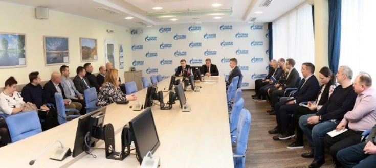 Член Президиума Совета Республики С.Сивец встретился с трудовым коллективом ОАО «Газпром трансгаз Беларусь»