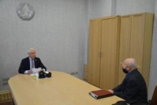 Член Президиума Совета Республики С.Рачков провел личный прием граждан