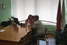 Член Совета Республики И.Сачковская провела личный прием граждан и «прямую телефонную линию»