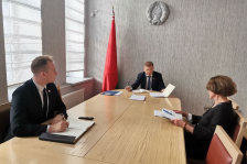 Член Президиума Совета Республики С.Сивец провел личный прием граждан
