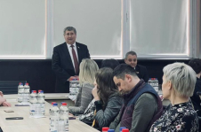 Член Президиума Совета Республики М.Русый встретился с трудовым коллективом