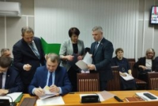 Член Совета Республики А.Неверов принял участие в аппаратном совещании Гомельского облисполкома