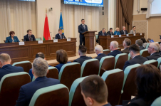 Член Президиума Совета Республики С.Сивец принял участие в заседании коллегии Министерства образования