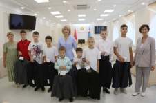 Член Совета Республики К.Пантюхова приняла участие в благотворительной акции