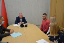 Член Президиума Совета Республики В.Лискович 
провел личный прием граждан
