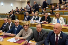 Члены Совета Республики Т.Шатликова, И.Сачковская и А.Карпицкий приняли участие в заседании сессии Брестского областного Совета депутатов